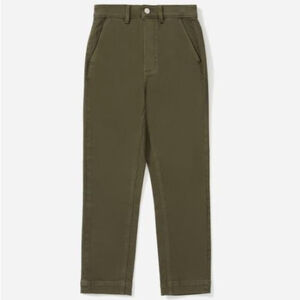 Everlane Slim Leg Crop Lunar Green Size 8 Regular